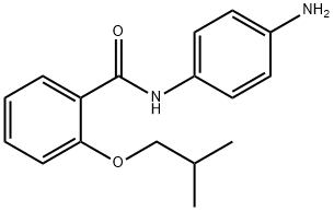 N-(4-Aminophenyl)-2-isobutoxybenzamide Struktur