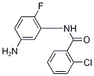 N-(5-Amino-2-fluorophenyl)-2-chlorobenzamide Struktur