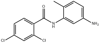 N-(5-Amino-2-methylphenyl)-2,4-dichlorobenzamide Struktur