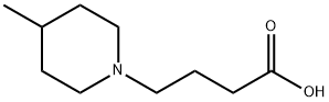 4-(4-methylpiperidin-1-yl)butanoic acid Struktur