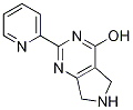 2-(2-Pyridinyl)-6,7-dihydro-5H-pyrrolo[3,4-d]-pyrimidin-4-ol Struktur