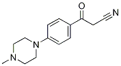 3-[4-(4-Methylpiperazino)phenyl]-3-oxopropanenitrile Struktur