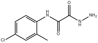 N-(4-Chloro-2-methylphenyl)-2-hydrazino-2-oxoacetamide Struktur