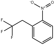 1-Nitro-2-(2,2,2-trifluoroethyl)benzene Struktur