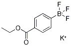 Potassium 4-ethoxycarbonyl phenytrifluoroborate Struktur