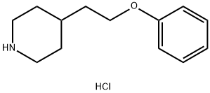 4-(2-PHENOXYETHYL)PIPERIDINE HYDROCHLORIDE Struktur