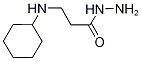 3-(CYCLOHEXYLAMINO)PROPANOHYDRAZIDE Struktur