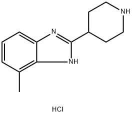 7-METHYL-2-PIPERIDIN-4-YL-1H-BENZIMIDAZOLE Struktur