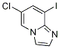 6-chloro-8-iodoimidazo[1,2-a]pyridine Struktur