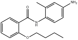 N-(4-Amino-2-methylphenyl)-2-butoxybenzamide Struktur