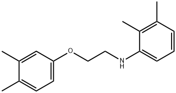 N-[2-(3,4-Dimethylphenoxy)ethyl]-2,3-dimethylaniline Struktur