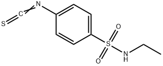 N-Ethyl-4-isothiocyanatobenzenesulfonamide Struktur