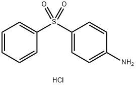 4-Benzenesulfonyl-phenylamine hydrochloride Struktur