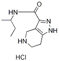 N-(sec-Butyl)-4,5,6,7-tetrahydro-1H-pyrazolo-[4,3-c]pyridine-3-carboxamide hydrochloride Struktur