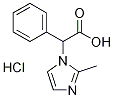 (2-Methyl-imidazol-1-yl)-phenyl-acetic acidhydrochloride Struktur