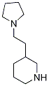 3-[2-(1-Pyrrolidinyl)ethyl]piperidine Struktur