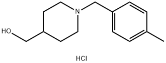 4-piperidinemethanol, 1-[(4-methylphenyl)methyl]- Struktur