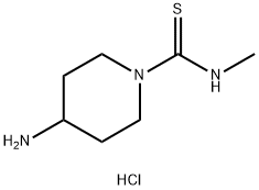 1-piperidinecarbothioamide, 4-amino-N-methyl- Struktur