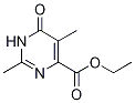 2,5-Dimethyl-6-oxo-1,6-dihydro-pyrimidine-4-carboxylic acid ethyl ester Struktur