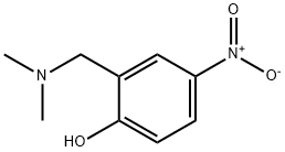 2-[(Dimethylamino)methyl]-4-nitrophenol Struktur