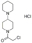 1-[1,4'']BIPIPERIDINYL-1''-YL-2-CHLORO-ETHANONEHYDROCHLORIDE Struktur