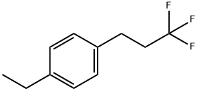 1-ETHYL-4-(3,3,3-TRIFLUOROPROPYL)BENZENE Struktur