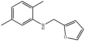 N-(2-Furylmethyl)-2,5-dimethylaniline Struktur