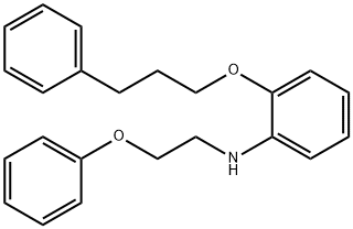 N-(2-Phenoxyethyl)-2-(3-phenylpropoxy)aniline Struktur