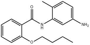 N-(5-Amino-2-methylphenyl)-2-butoxybenzamide Struktur