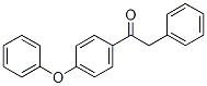 1-(4-phenoxyphenyl)-2-phenylethanone Struktur