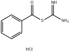 benzoyl imidothiocarbamate hydrochloride Struktur