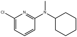 6-Chloro-N-cyclohexyl-N-methyl-2-pyridinamine Struktur