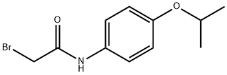 2-Bromo-N-(4-isopropoxyphenyl)acetamide Struktur