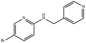 5-Bromo-N-(4-pyridinylmethyl)-2-pyridinamine Struktur