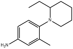 4-(2-Ethyl-1-piperidinyl)-3-methylaniline Struktur