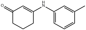 2-cyclohexen-1-one, 3-[(3-methylphenyl)amino]- Struktur