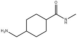 4-(Aminomethyl)-N-methylcyclohexanecarboxamide Struktur