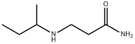 3-(SEC-BUTYLAMINO)PROPANAMIDE Struktur