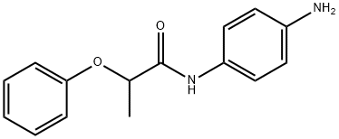 N-(4-Aminophenyl)-2-phenoxypropanamide Struktur