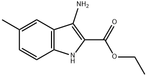 ethyl 3-amino-5-methyl-1H-indole-2-carboxylate Struktur