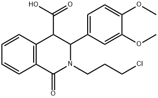 2-(3-chloropropyl)-3-(3,4-dimethoxyphenyl)-1-oxo-1,2,3,4-tetrahydroisoquinoline-4-carboxylic acid price.