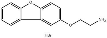 [2-(dibenzo[b,d]furan-2-yloxy)ethyl]amine hydrobromide Struktur