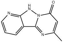 2-methylpyrido[2',3':3,4]pyrazolo[1,5-a]pyrimidin-4(6H)-one Struktur