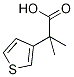 2-Methyl-2-(3-thienyl)propanoic acid Struktur