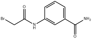 3-[(2-Bromoacetyl)amino]benzamide Struktur