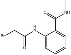 2-[(2-Bromoacetyl)amino]-N-methylbenzamide Struktur