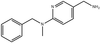 N-[5-(Aminomethyl)-2-pyridinyl]-N-benzyl-N-methylamine Struktur