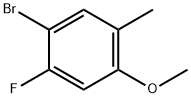 4-Bromo-5-fluoro-2-methylphenyl methyl ether Struktur