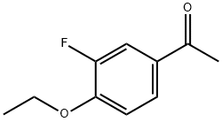 ethanone, 1-(4-ethoxy-3-fluorophenyl)- Struktur