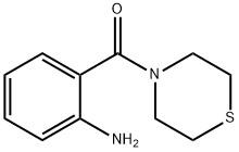 [2-(Thiomorpholin-4-ylcarbonyl)phenyl]amine Struktur